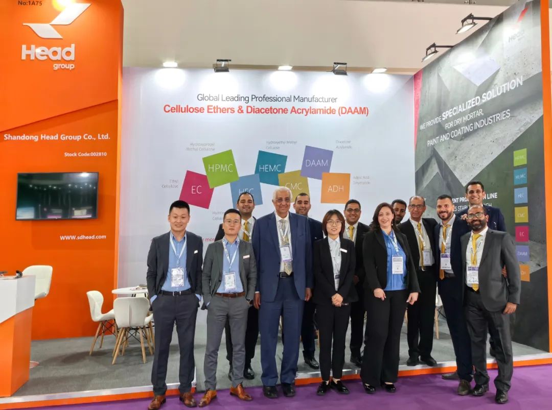 重裝上陣 盡顯風華|赫達集團海外團隊精彩亮相中東涂料展